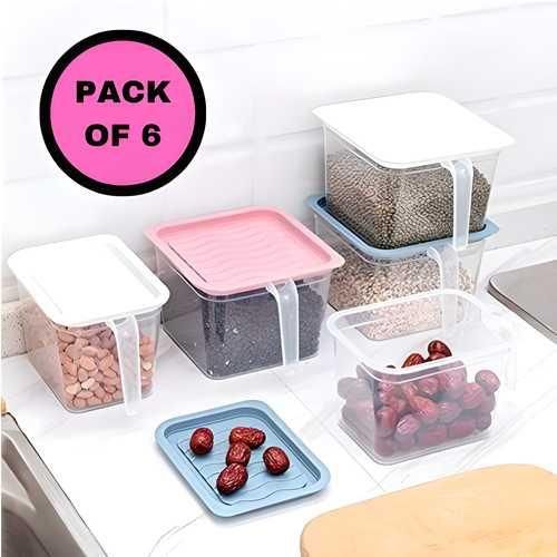 Unbreakable kitchen storage  Basket (Pack of 6)