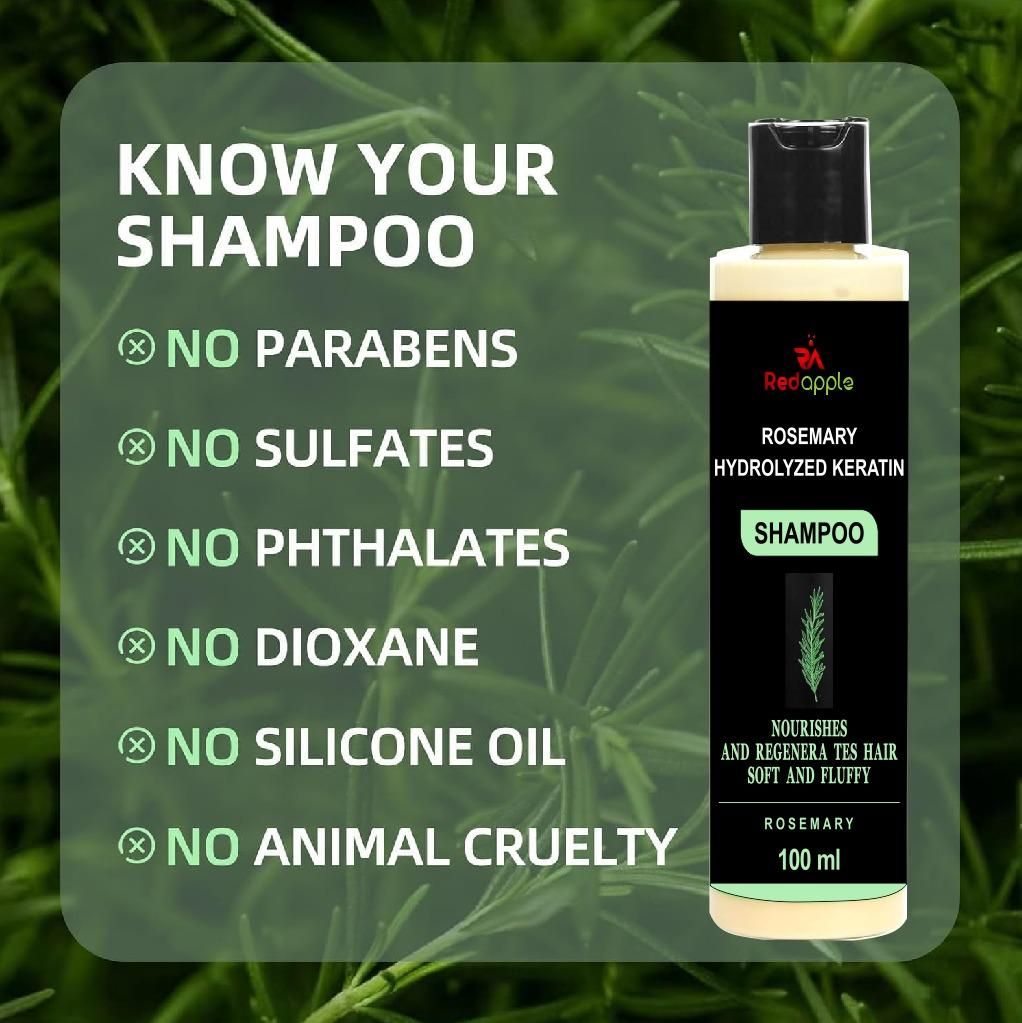 Hydrolyzed Rosemary Keratin Shampoo
